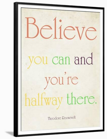 Believe You Can-Sylvia Coomes-Framed Premium Giclee Print