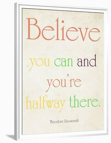 Believe You Can-Sylvia Coomes-Framed Premium Giclee Print