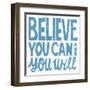 Believe You Can-Michael Mullan-Framed Art Print