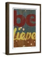 Believe-Mj Lew-Framed Giclee Print