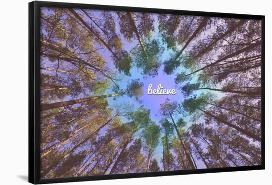 Believe-null-Framed Poster