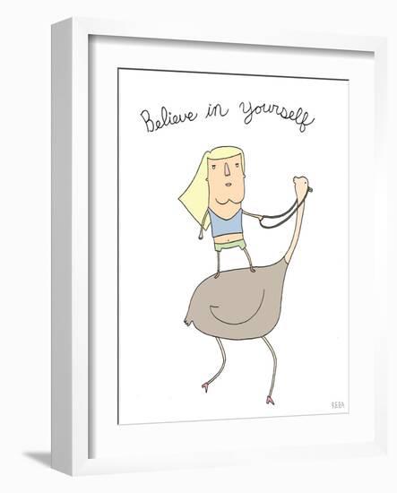 Believe-Reza Farazmand-Framed Art Print