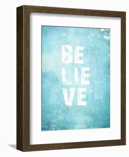 Believe-null-Framed Art Print