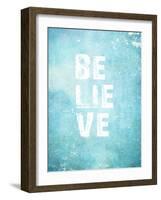 Believe-null-Framed Art Print