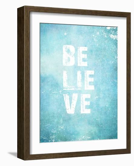 Believe-null-Framed Art Print