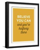 Believe-null-Framed Art Print