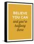 Believe-null-Framed Stretched Canvas