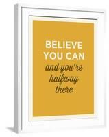 Believe-null-Framed Art Print