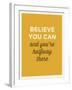 Believe-null-Framed Art Print