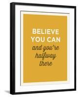 Believe-null-Framed Art Print