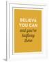 Believe-null-Framed Art Print