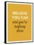 Believe-null-Framed Stretched Canvas