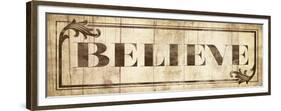 Believe-Jace Grey-Framed Premium Giclee Print