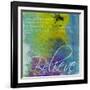 Believe-Jace Grey-Framed Art Print