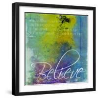 Believe-Jace Grey-Framed Art Print