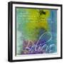 Believe-Jace Grey-Framed Art Print