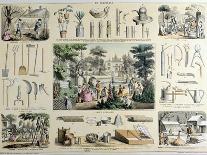 Educational Depiction of Gardening-Belin & Bethmont-Laminated Giclee Print