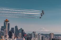 Blue Angels In Seattle-Belinda Shi-Photographic Print