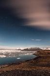 Glacier Lagoon under starlight-Belinda Shi-Photographic Print