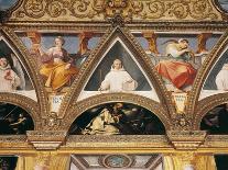 Chapter House Decoration Depicting Carthusian Monks and Virtues-Belisario Corenzio-Giclee Print