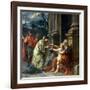 Belisarius Begging for Alms, 1781-Jacques-Louis David-Framed Giclee Print