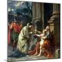 Belisarius Begging for Alms, 1781-Jacques-Louis David-Mounted Giclee Print