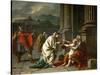 Belisarius Begging for Alms-Jacques Louis David-Stretched Canvas