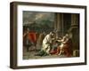 Belisarius Begging for Alms-Jacques Louis David-Framed Giclee Print