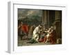 Belisarius Begging for Alms-Jacques Louis David-Framed Giclee Print