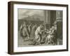 Belisarius Begging for Alms-Jacques-Louis David-Framed Giclee Print