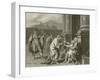Belisarius Begging for Alms-Jacques-Louis David-Framed Giclee Print