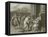 Belisarius Begging for Alms-Jacques-Louis David-Framed Stretched Canvas