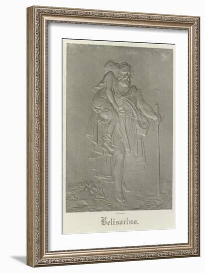 Belisarius Carrying His Young Guide-Francois Gerard-Framed Giclee Print