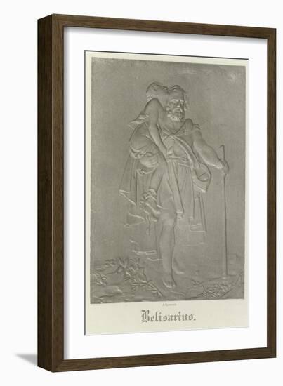 Belisarius Carrying His Young Guide-Francois Gerard-Framed Giclee Print