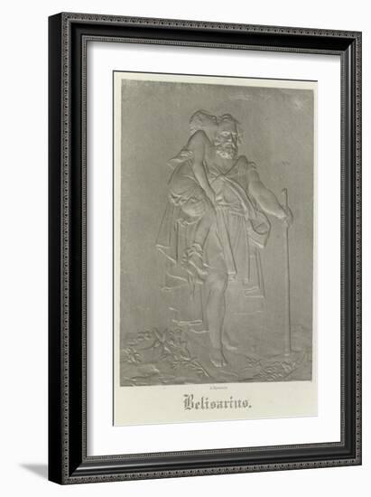 Belisarius Carrying His Young Guide-Francois Gerard-Framed Giclee Print