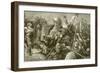 Belisarius Leads the Roman Army Against the Goths-null-Framed Giclee Print