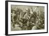 Belisarius Leads the Roman Army Against the Goths-null-Framed Giclee Print