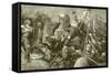 Belisarius Leads the Roman Army Against the Goths-null-Framed Stretched Canvas