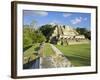 Belize, Altun Ha, Temple of the Masonary Alters-Jane Sweeney-Framed Photographic Print