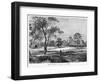 Belize Barracks-null-Framed Art Print