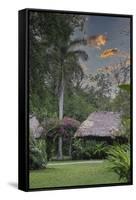 Belize, Central America. Chan Chich Ecolodge in the Western Belize Jungle.-Tom Norring-Framed Stretched Canvas