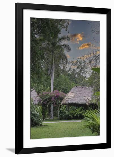 Belize, Central America. Chan Chich Ecolodge in the Western Belize Jungle.-Tom Norring-Framed Photographic Print