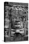 Belize, Central America. Mayan Temple Ruin. Mask Temple. Lamanai. Dated from AD 625.-Tom Norring-Stretched Canvas