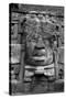 Belize, Central America. Mayan Temple Ruin. Mask Temple. Lamanai. Dated from AD 625.-Tom Norring-Stretched Canvas