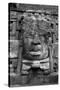 Belize, Central America. Mayan Temple Ruin. Mask Temple. Lamanai. Dated from AD 625.-Tom Norring-Stretched Canvas