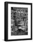 Belize, Central America. Mayan Temple Ruin. Mask Temple. Lamanai. Dated from AD 625.-Tom Norring-Framed Photographic Print
