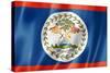 Belize Flag-daboost-Stretched Canvas