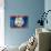 Belize Flag-daboost-Art Print displayed on a wall