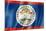 Belize Flag-daboost-Mounted Art Print