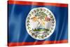 Belize Flag-daboost-Stretched Canvas